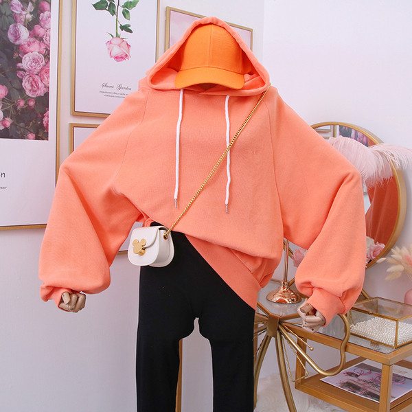 Hanorac modern de damă cu glugă - mai multe culori