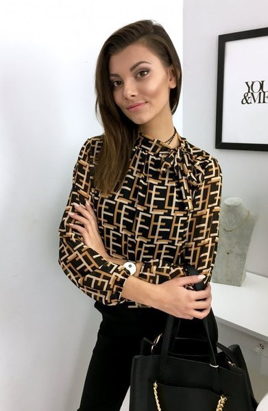 Elegáns női ing hosszú ujjal, két színben