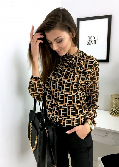 Elegáns női ing hosszú ujjal, két színben