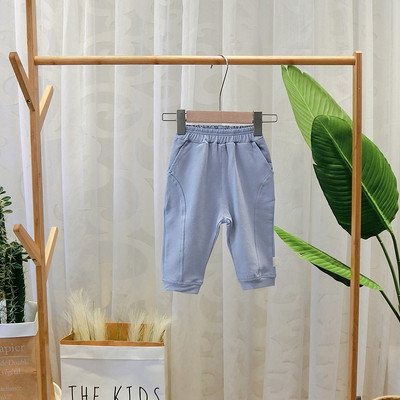 Μοντέρνα παιδικά  παντελόνια για αγόρια με τσέπες σε διάφορα χρώματα