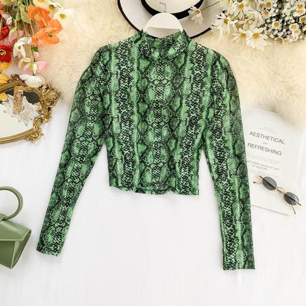 Aktuális női blúz állatmintával, különböző színekben