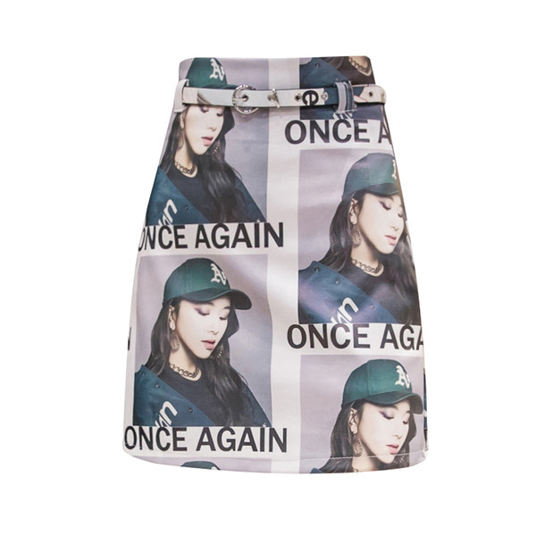 Fusta de dama actuala - talie inalta in mai multe culori