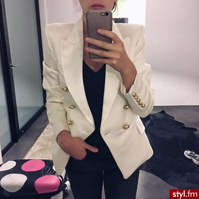 Κομψό γυναικείο μπουφάν με κουμπιά σε διάφορα χρώματα