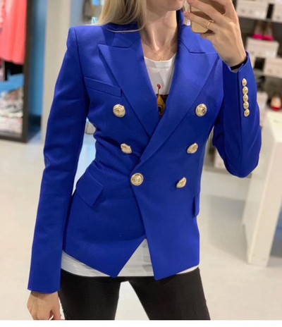 Κομψό γυναικείο μπουφάν με κουμπιά σε διάφορα χρώματα