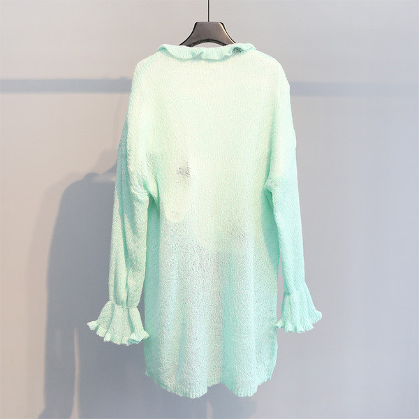 Cardigan dama - model lung in patru culori