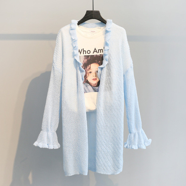 Cardigan dama - model lung in patru culori