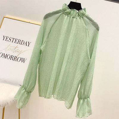 Modern női sifon ing három színben