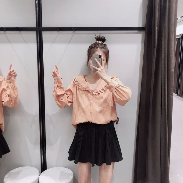 Új modell női ing gombokkal - széles modell