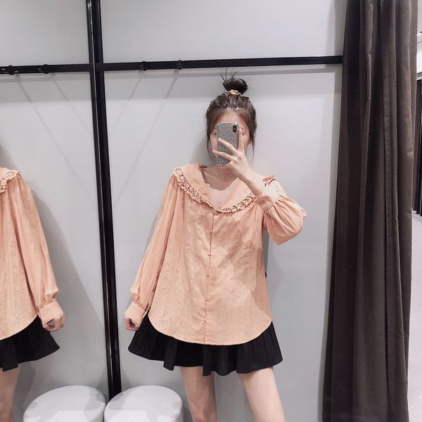 Új modell női ing gombokkal - széles modell