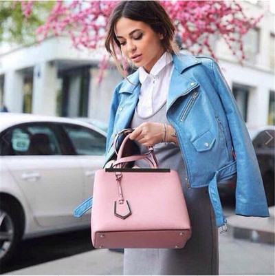 Μοντέρνο γυναικείο έκο δερμάτινο μπουφάν  με φερμουάρ σε διάφορα χρώματα