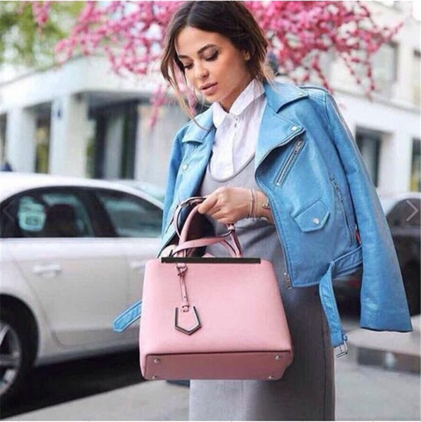 Μοντέρνο γυναικείο έκο δερμάτινο μπουφάν  με φερμουάρ σε διάφορα χρώματα