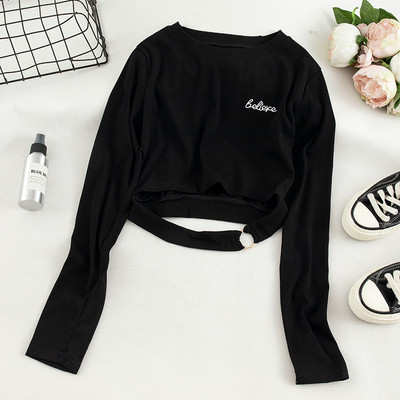 Καθημερινή  γυναικεία μπλούζα σε τρία χρώματα - με επιγραφή