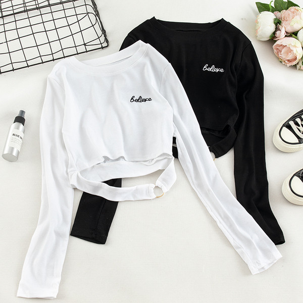 Καθημερινή  γυναικεία μπλούζα σε τρία χρώματα - με επιγραφή