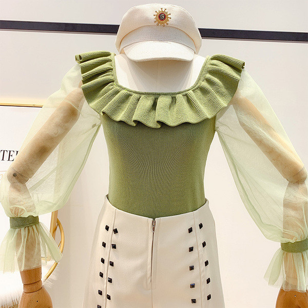 Μοντέρνο  γυναικείο πουλόβερ  με ντεκολτέ σε διάφορα χρώματα