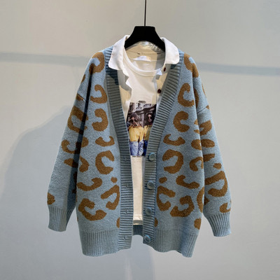 Γυναικεία ζακέτα  με V-λαιμό σε διάφορα χρώματα