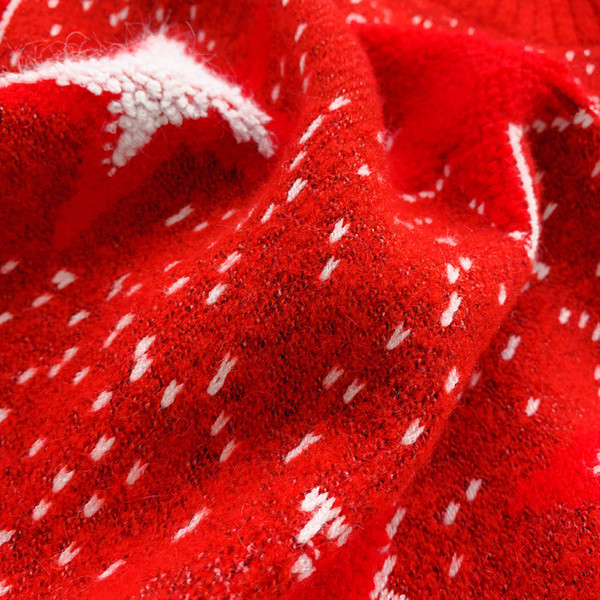 Καθημερινό γυναικείο πουλόβερ με κεντήματα σε τρία χρώματα