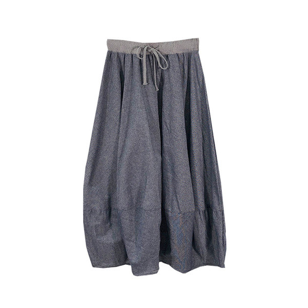 Μακρύ γυναικεία φούστα με ελαστικό μοντέλο