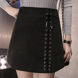 Casual γυναικεία φούστα με δεσμούς