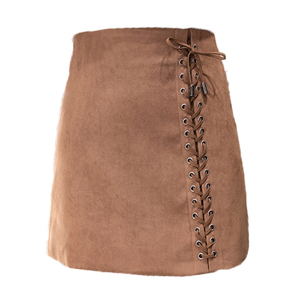 Casual γυναικεία φούστα με δεσμούς