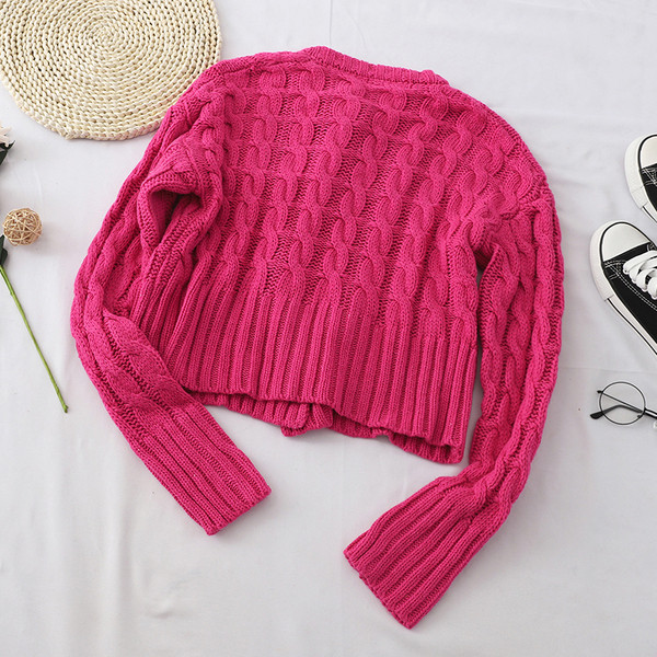 Alkalmi női kardigán O-nyakkal és gombokkal több színben