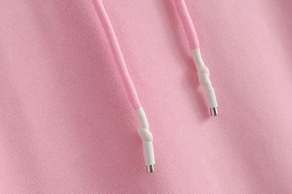 Hanorac de dama actual model nou cu gluga in culoarea roz