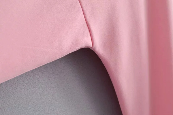 Hanorac de dama actual model nou cu gluga in culoarea roz