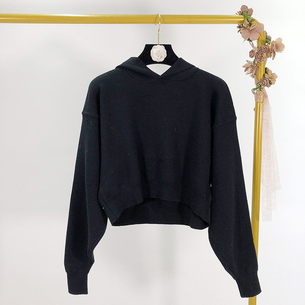 Σύντομη αθλητική φούτερ  με μακρύ μανίκι - τέσσερα χρώματα