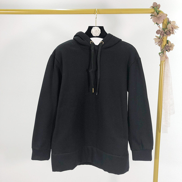 Hosszú női vastag pulóver kapucnival, három színben