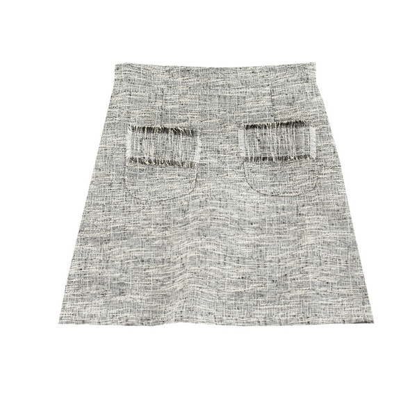 Γυναικεία φούστα σε τέσσερα χρώματα με τσέπες