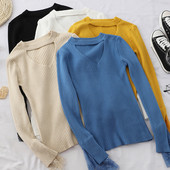 Γυναικεία μπλούζα με κομμένα κομμάτια και μανίκια δαντέλας σε διάφορα χρώματα