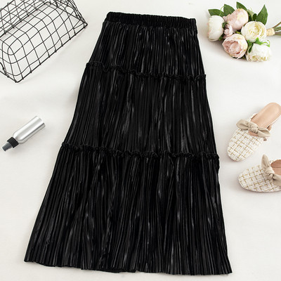 Μακρύ  γυναικεία φόρεμα με ψηλή μέση - σε πέντε χρώματα