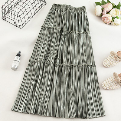 Μακρύ  γυναικεία φόρεμα με ψηλή μέση - σε πέντε χρώματα