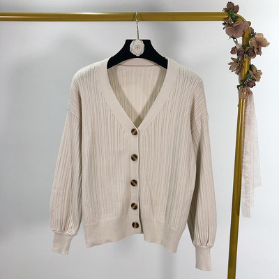 Καθημερινή σύντομη ζακέτα με κουμπιά σε τέσσερα χρώματα