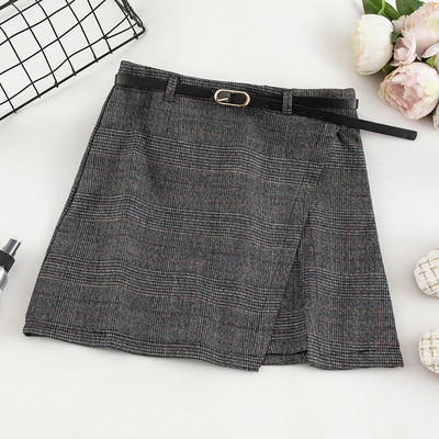 Νέο μοντέλο γυναικείο ριγέ φούστα σε τρία χρώματα με ψηλή μέση