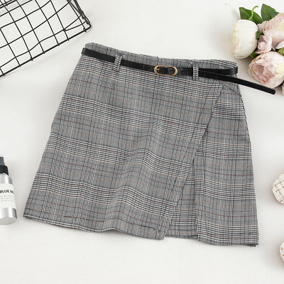 Νέο μοντέλο γυναικείο ριγέ φούστα σε τρία χρώματα με ψηλή μέση