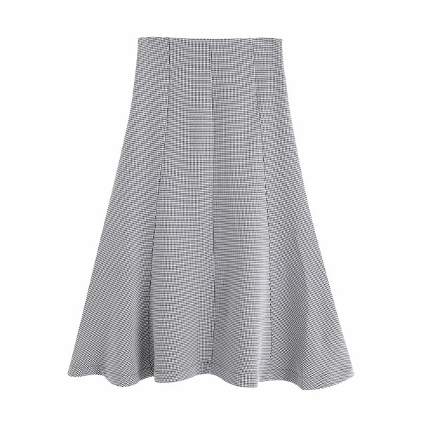 Νέο μοντέλο γυναικεία φούστα  με γκρι χρώμα