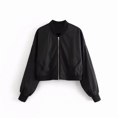 Νέο μοντέλο γυναικείο μπουφάνο - κοντό μοντέλο σε λευκό και μαύρο χρώμα