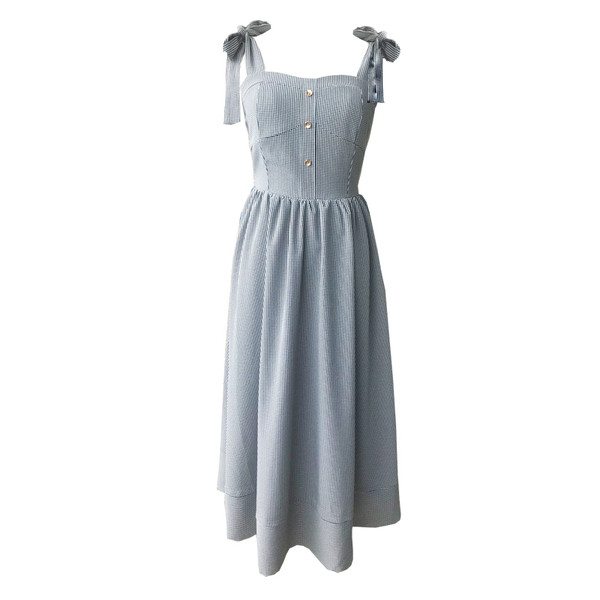 Rochie lunga moderna de dama cu bretele