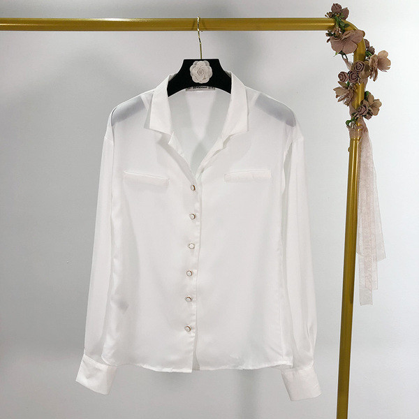 Elegáns női ing - klasszikus fehér modell