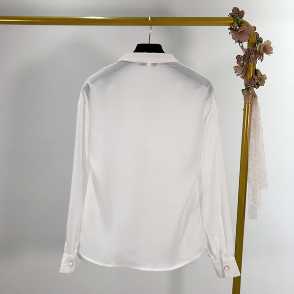 Elegáns női ing - klasszikus fehér modell