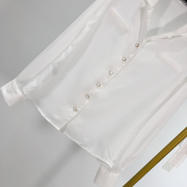 Elegáns női ing - klasszikus fehér modell