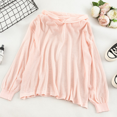 Καθημεινή γυναικεία μπλούζα με κουκούλα - σε τέσσερα χρώματα