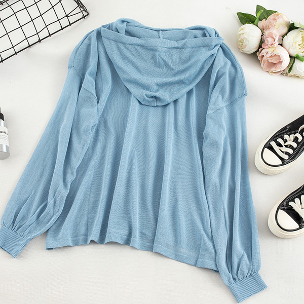 Καθημεινή γυναικεία μπλούζα με κουκούλα - σε τέσσερα χρώματα