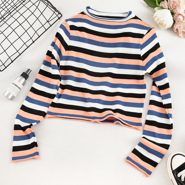 Bluza casual dama in doua culori cu decolteu O