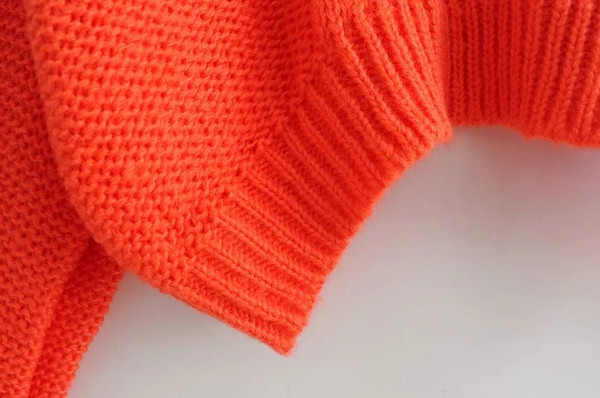 Νέο μοντέλο γυναικείο πουλόβερ σε μπλε και κόκκινο χρώμα