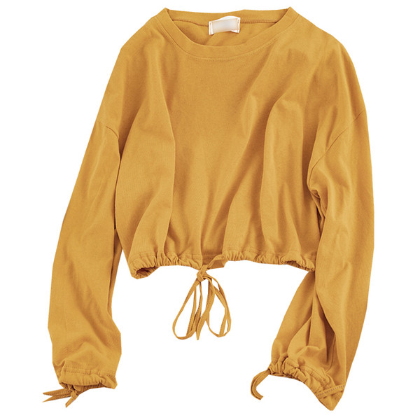 Καθημερινή  γυναικεία μπλούζα σε πέντε χρώματα με κορδόνια