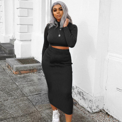 Κορυφαίαογυναικείο σετ σε ροζ, μαύρο και πορτοκαλί χρώμα