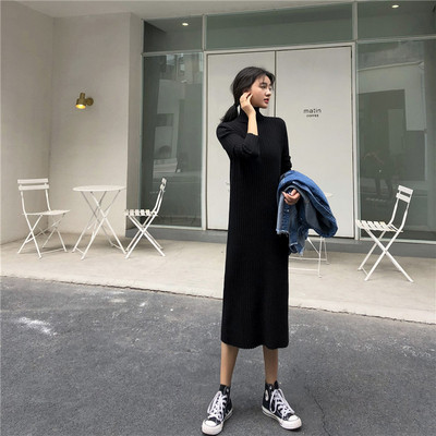 Μοντέρνο γυναικείο φόρεμα  μοντέλο σε δύο χρώματα