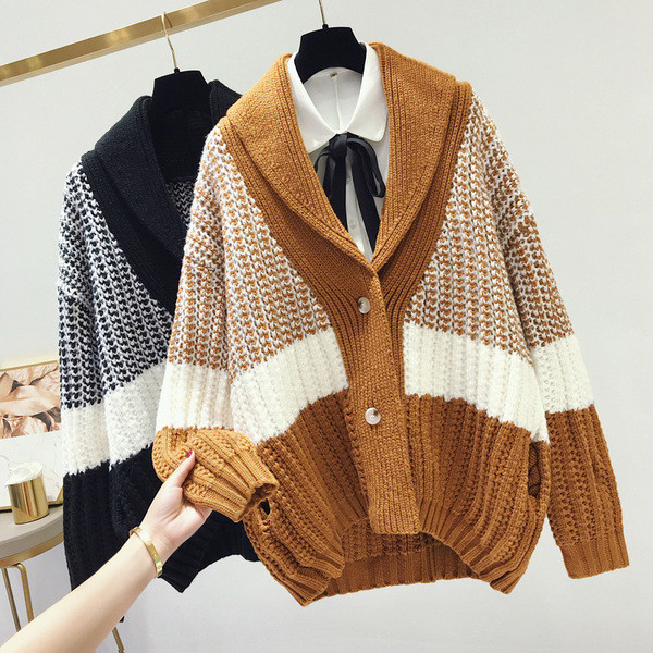 Γυναικεία Casual ζακέτα  με V-neck