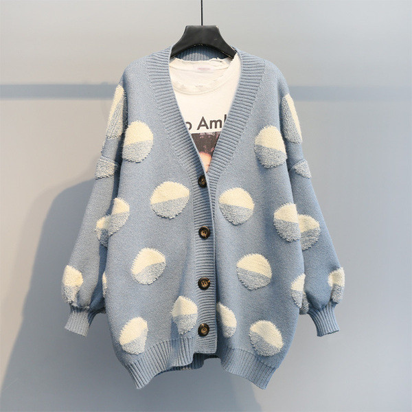 Vesta de iarna dama casual cu nasturi si decolteu in V